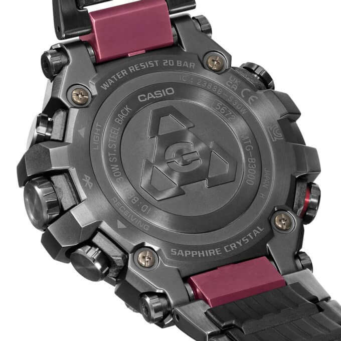 G-Shock MTG-B3000 Case Back