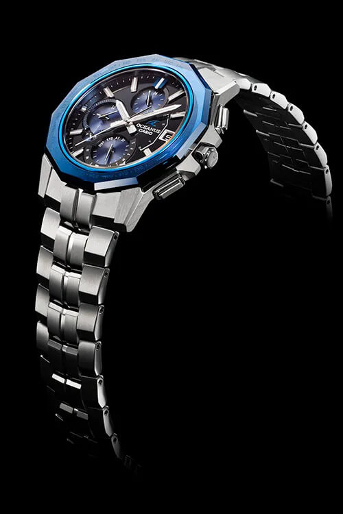 New Release: Casio Oceanus Manta Watches With Sapphire Crystal Bezels