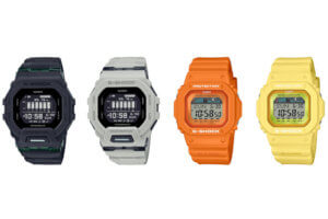 G-Shock GBD-200UU and GLX-5600RT: New summer colorways for running and surfing series