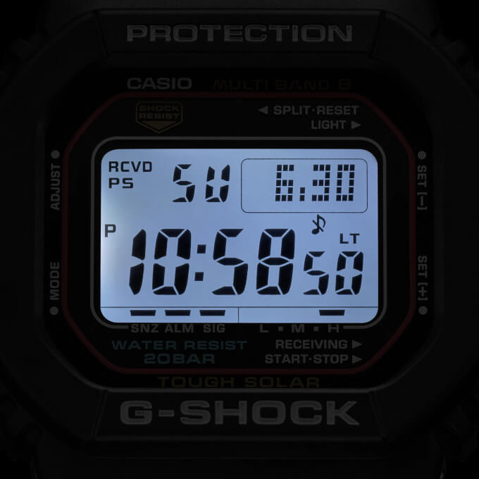 G-SHOCK GW-M5610U-1 LED BACKLIGHT