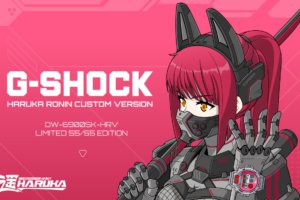 Haruka Ronin x G-Shock DW-6900SK-HRV could be the first NFT-related G-Shock watch