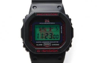 Nissan GT-R x G-Shock DW-5600 Collaboration for 2022 EL Backlight