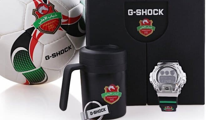 Shabab Al Ahli x G-Shock GM-6900 Collaboration in Dubai