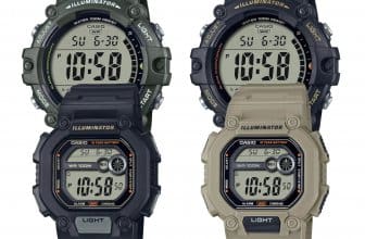 Casio AE-1500WHX and W-737HX with Extra-Long Band