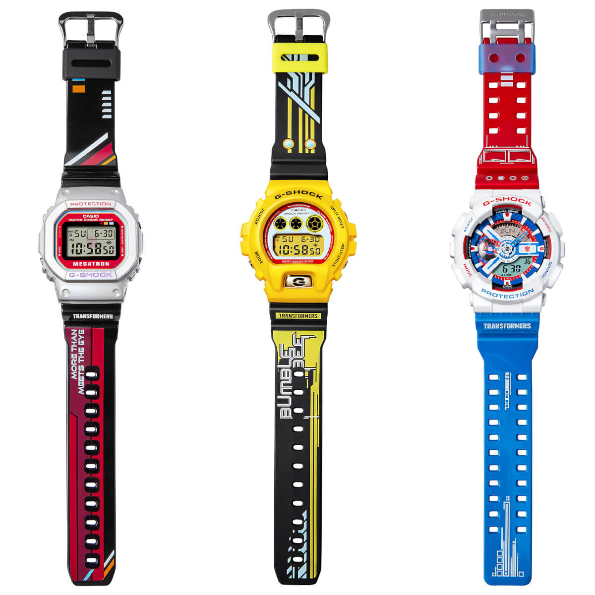 Transformers x G-Shock 