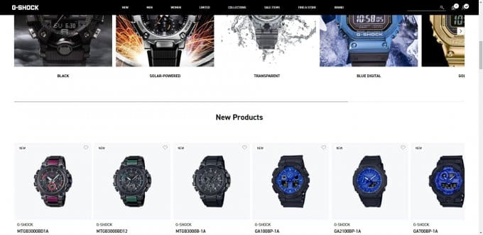 The Casio America and G-Shock U.S. websites get an upgrade and new URLs