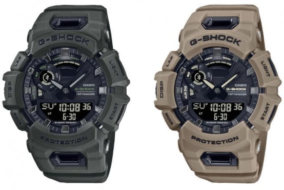 G-Shock G-SQUAD GBA-900UU: GBA-900UU-3A and GBA-900UU-5A