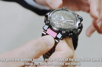 G-Shock MTG-B3000 video emphasizes slimness (12.1 mm)