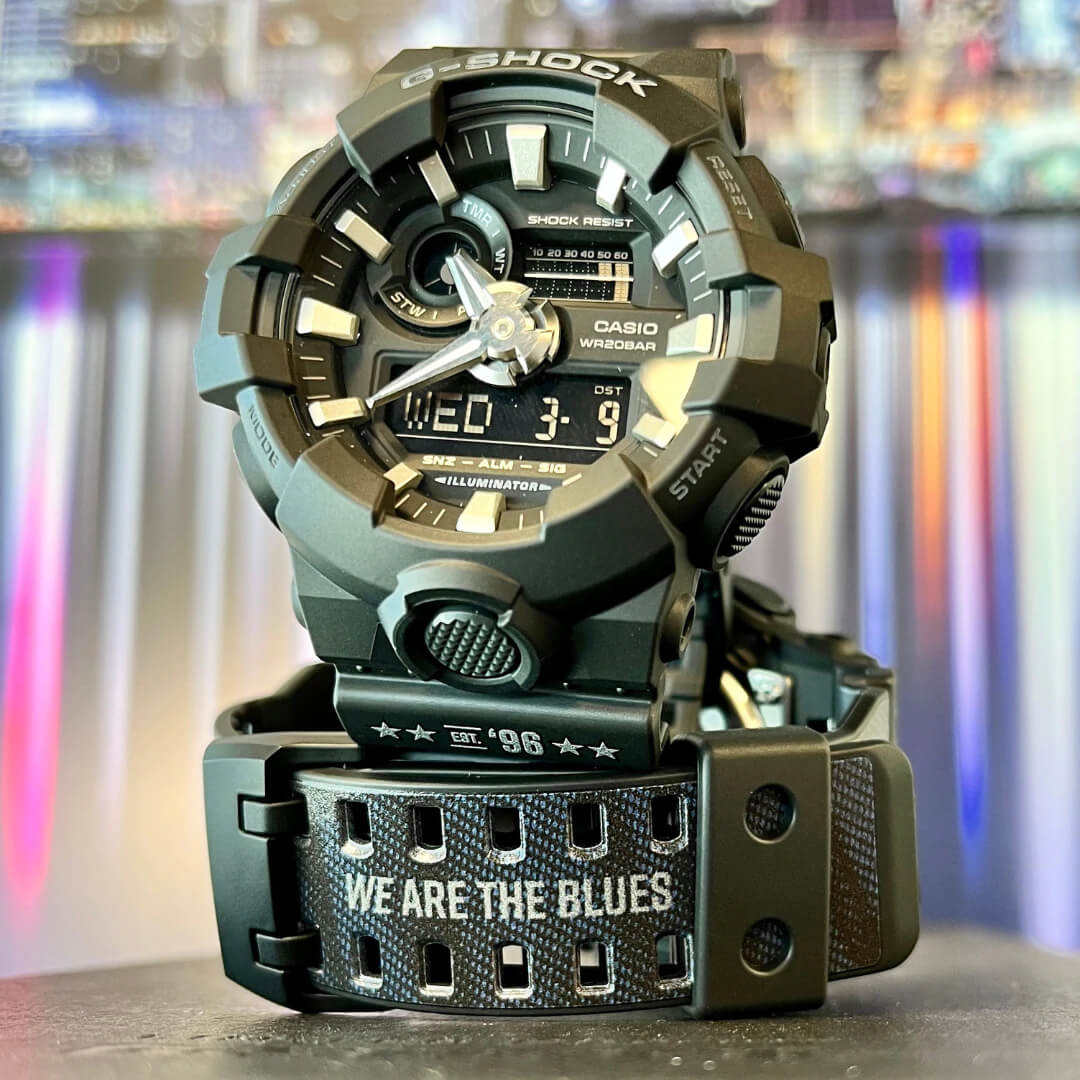 Kridt biord Årvågenhed G-Shock New Zealand and Super Rugby team the Blues release limited GA700  watch