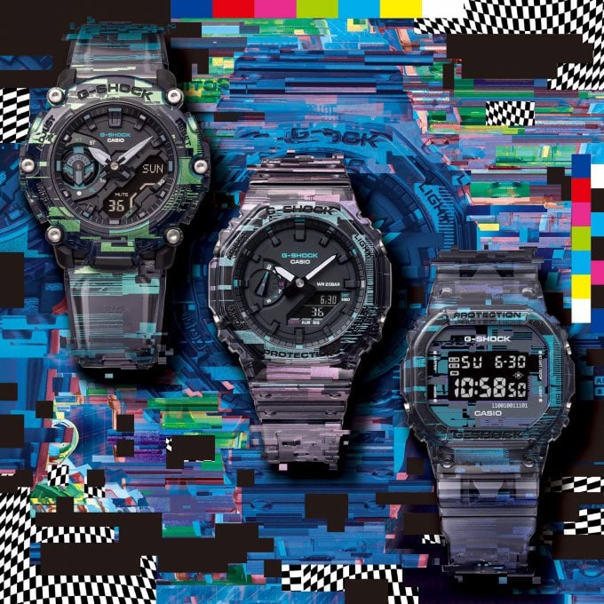 G-Shock Digital Glitch Series