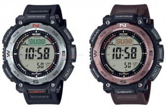 Casio Pro Trek PRW-3400 with Dual-Layer LCD Display: PRW-3400-1 PRW-3400-5