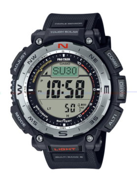 Pro Trek PRW-3400 with Dual-Layer LCD for Compass Reading