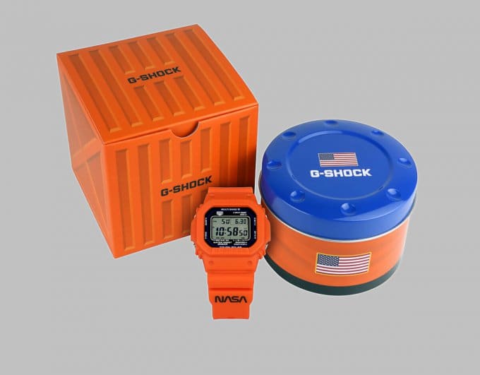 NASA x G-Shock GWM5610NASA4 inspired by iconic orange flight suit