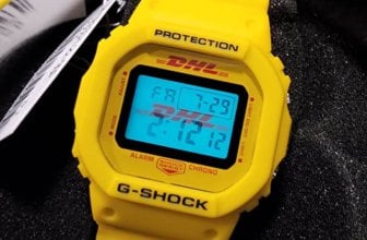 DHL x G-Shock DW-5600DHL22-9DR for 50th Anniversary of DHL Express Singapore