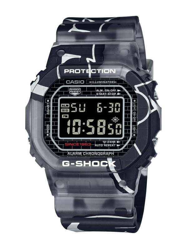 G-Shock Street Spirit Series with graffiti style pays tribute to