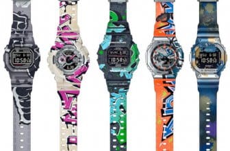 G-Shock Street Spirit Graffiti Series: DW-5000SS-1, GA-110SS-1A, GM-2100SS-1A, GM-5600SS-1, GX-56SS-1