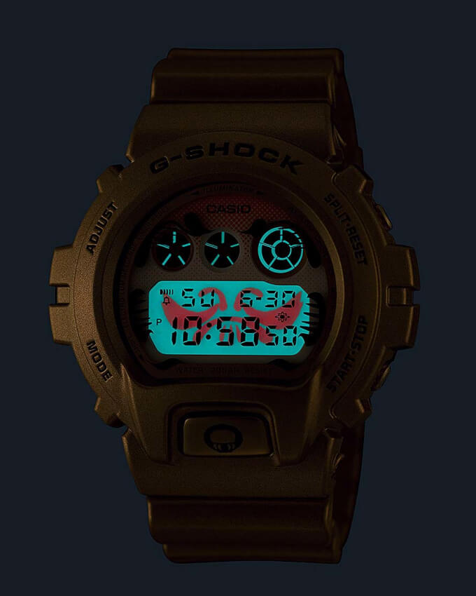 Gold Daruma Doll G-Shock Series with DW-6900GDA-9JR and GM-6900GDA 