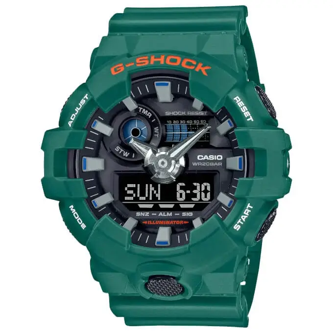 G-Shock GA-700SC-3A Green