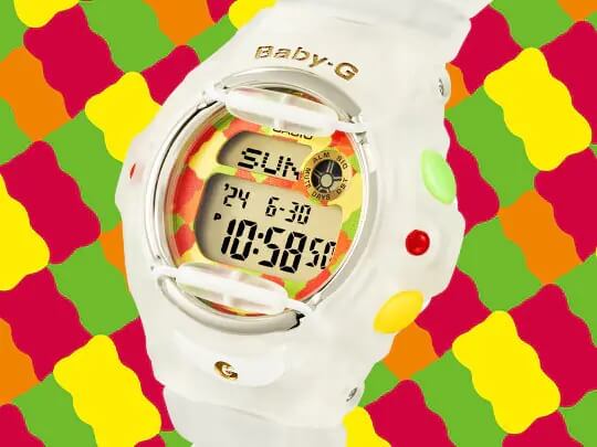 Haribo x Baby-G BG-169HRB-7 collaboration is inspired by gummy 