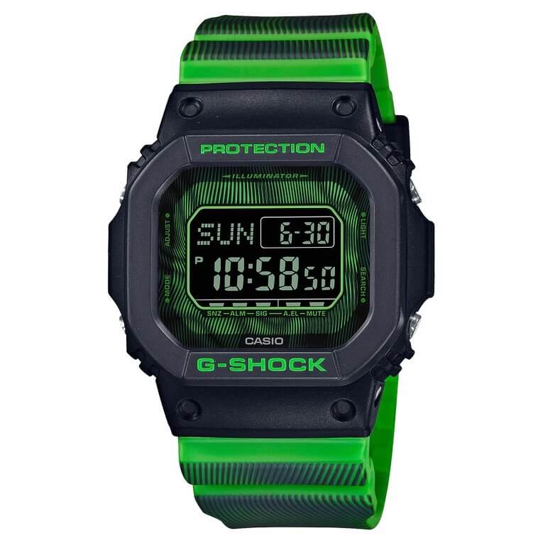 G-Shock DW-6900TD-4 Time Distortion Green