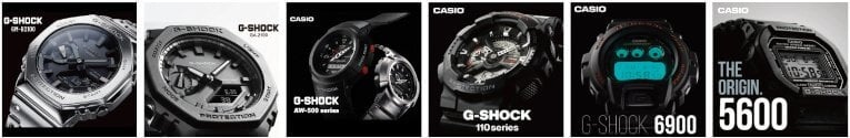 G-Shock Classic Series Catalogs