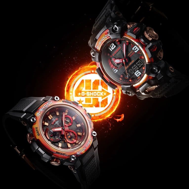 G-Shock Flare Red Series 40th Anniversary