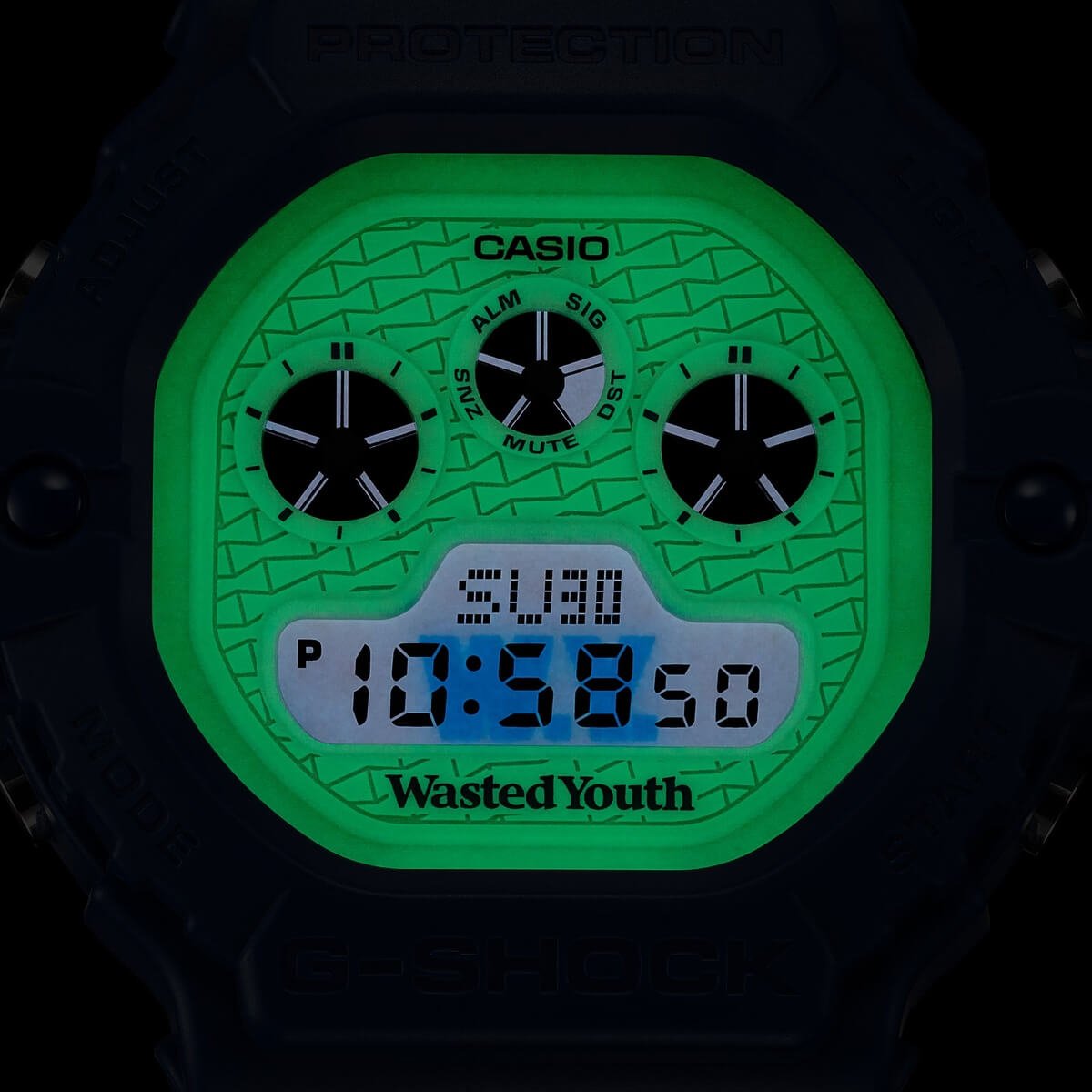 Wasted Youth x G-Shock DW-5900WY-2 collaboration features the 