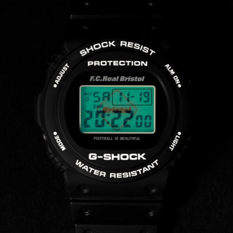 F.C. Real Bristol x G-Shock DW-5750 EL Backlight