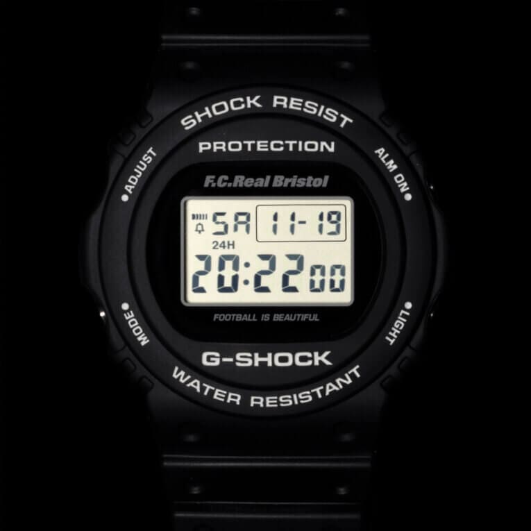 F.C. Real Bristol x G-Shock DW-5750 Face