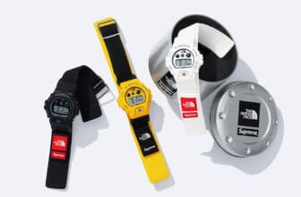 Supreme x North Face x G-Shock DW-6900 Collaboration with Nylon Band