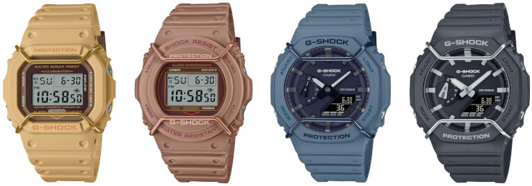 G-Shock Tone on Tone with Wire Face Protector
