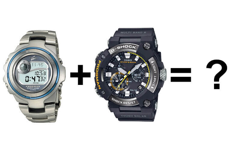 G-Shock Frogman MRG-1100 and GWF-A1000