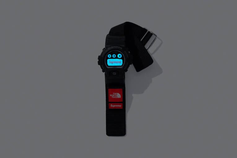 Supreme x The North Face x G-Shock DW-6900 EL Backlight