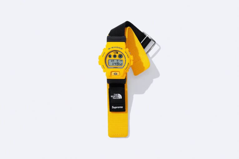 Supreme x North Face x G-Shock DW-6900 Yellow