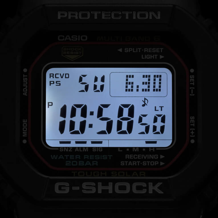 G-Shock GW-M5610U-1 LED Light