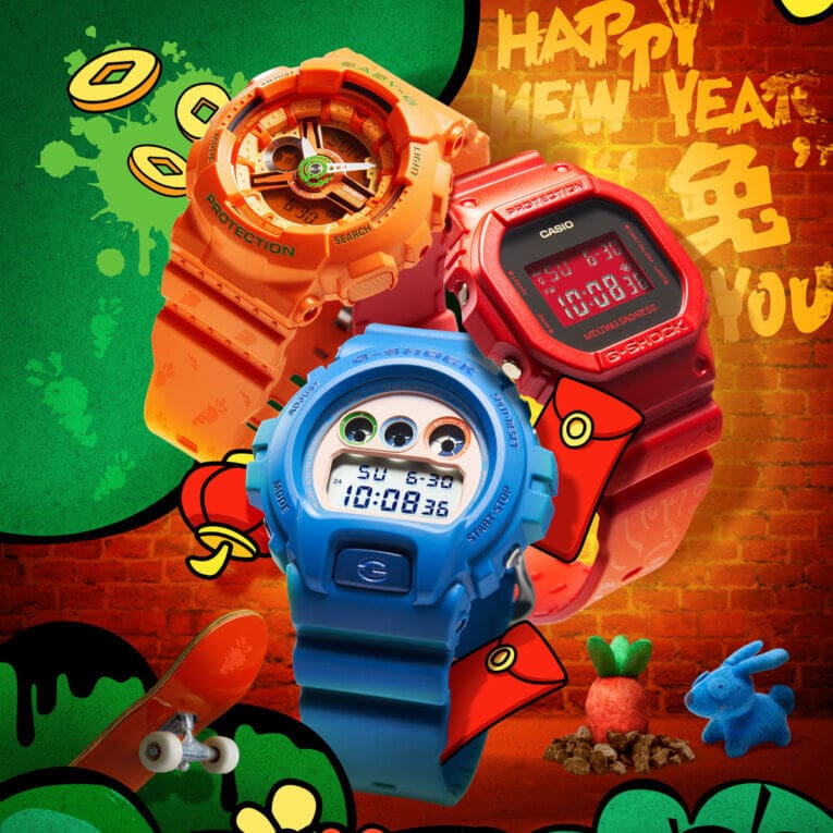 Melting Sadness x G-Shock DW-5600 & DW-6900 x Baby-G BA-110 for China