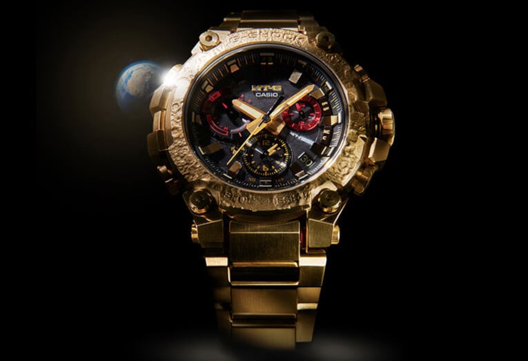 Gold and red moon-inspired G-Shock MTG-B3000CX-9A to celebrate 
