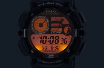 Casio WS-1500 Backlight