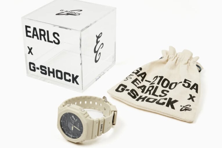 Earls x G-Shock GA2100-5A 2023 collaboration for New Zealand