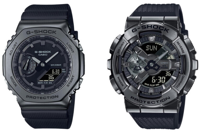 Blackout GM-110BB-1A and GM-2100BB-1A Metal-Covered Analog-Digital