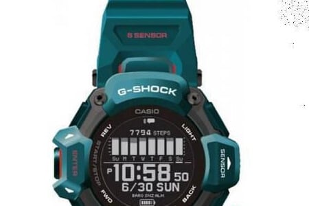 G-Shock GBD-H2000 Blue 6 Sensor