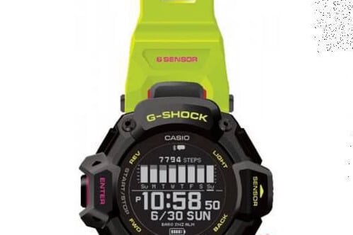 G-Shock GBD-H2000 Yellow 6 Sensor