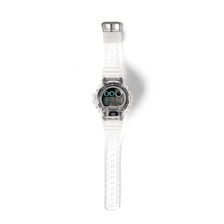 Clear G-Shock DW-6900 The Rampage collaboration for 24karats 15th 