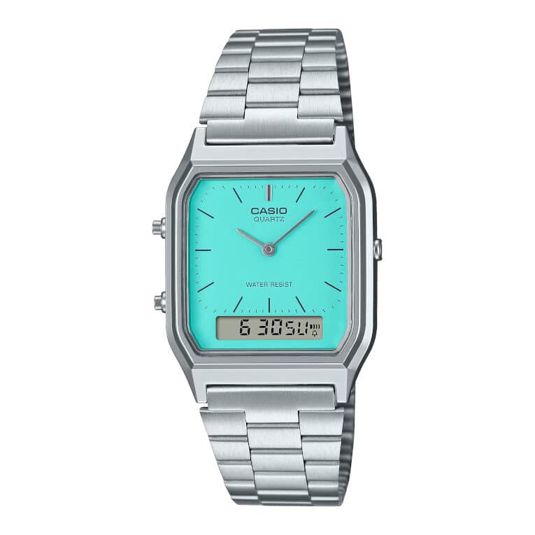 Casio AQ-230A-2A2 with Tiffany-like Blue Dial