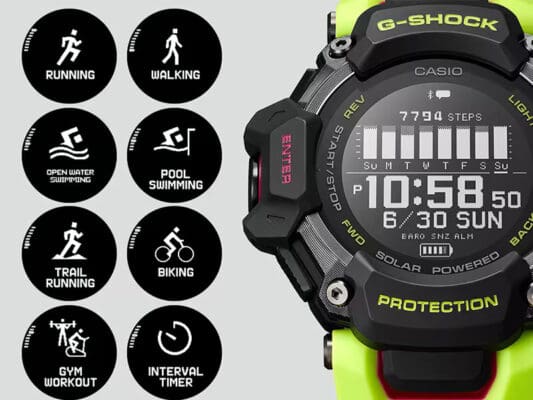 G-Shock GBD-H2000 8 Activities