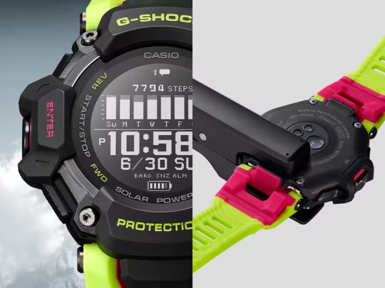 G-Shock GBD-H1000 Solar and Wired USB Charging