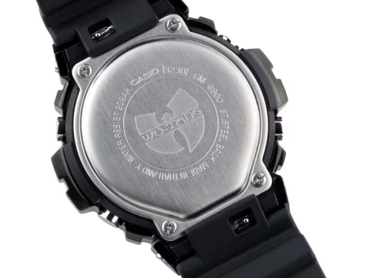 Wu-Tang Clan x G-Shock GM6900WTC22-9 Case Back