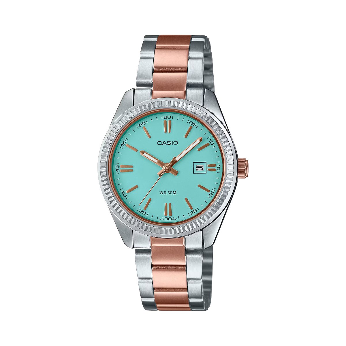 steenkool Rommelig gek Tiffany Casio' MTP-1302PD-2A2V with turquoise blue dial is the hottest Casio  watch of the moment