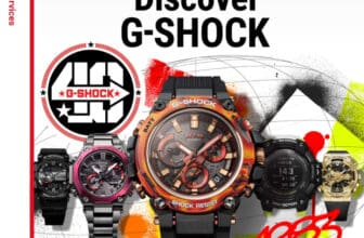 Discover G-Shock section in Casio Watches app
