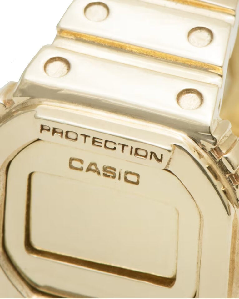 G-Shock DW-5600 Type 10K Gold Ring Angle